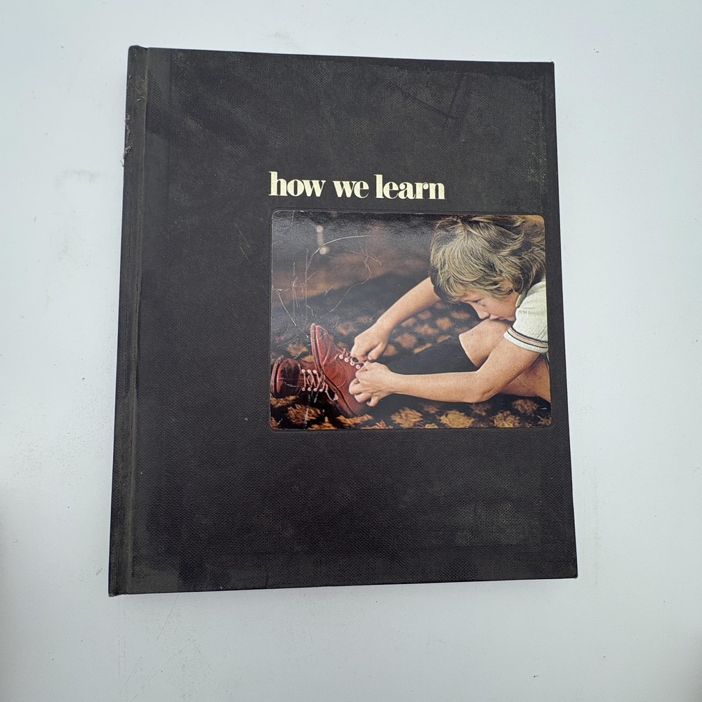 How We Learn Lee Edson Time Life Black HC Human Behavior Psychology 1975 USA